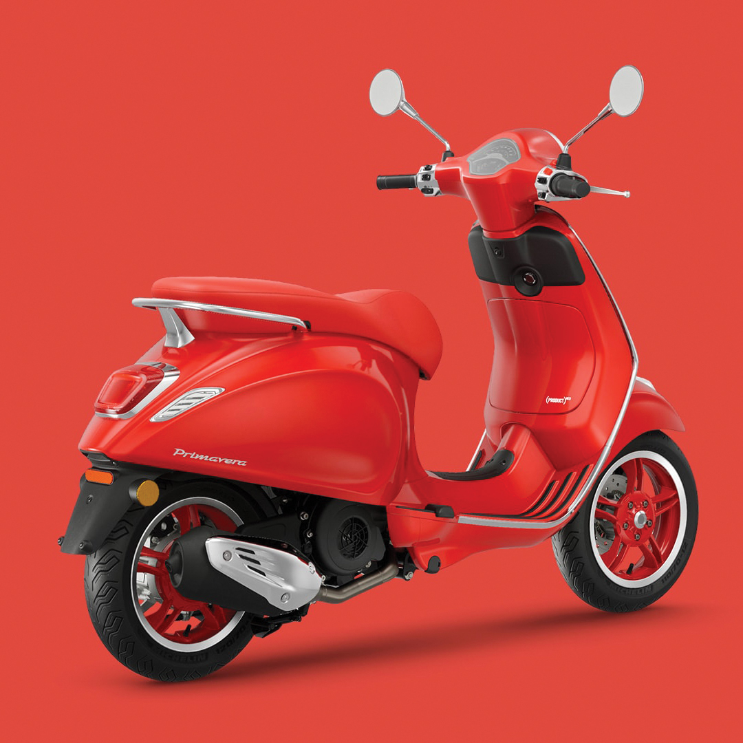 وسپا پریماورا 150 رد - Vespa Primavera 150 Red