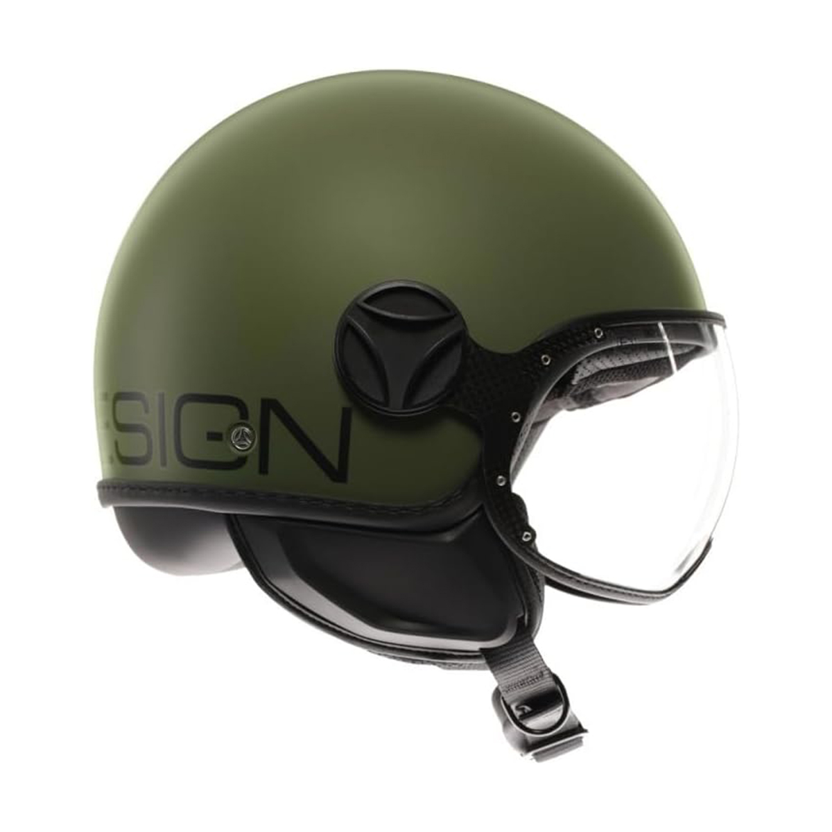 مومو دیزاین کلاه کاسکت بدون فک مومودیزاین FGTR کلاسیک سبز ارتشی - Momo Deisng Fgtr Classic Military Gree