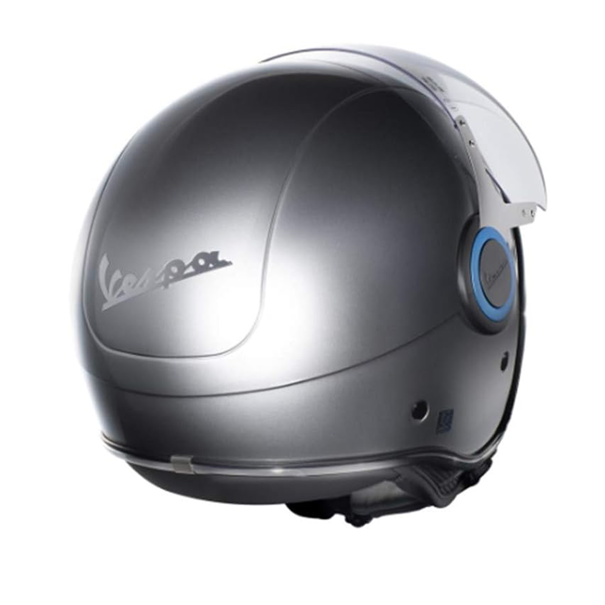 وسپا کلاه کاسکت VJ کروم مدیوم - Vespa Helmet Vj Blue Chrome