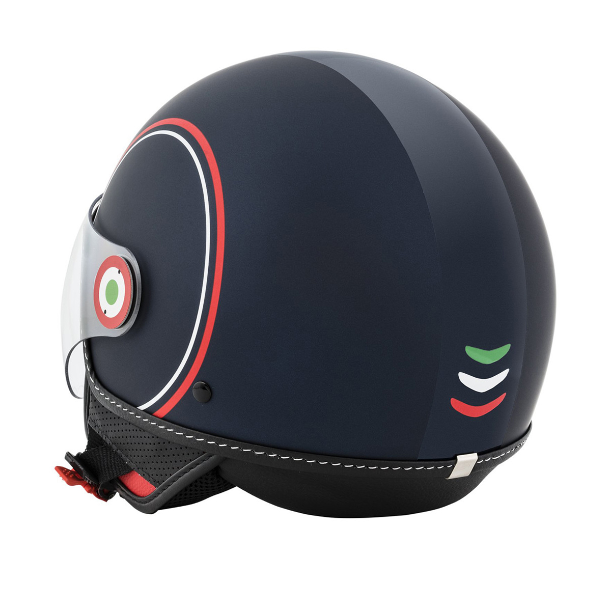 وسپا پیاجیو کلاه کاسکت Modernist بدون فک و طلق قرمز مات مدیوم - Vespa Helmet Modernist Matt Red