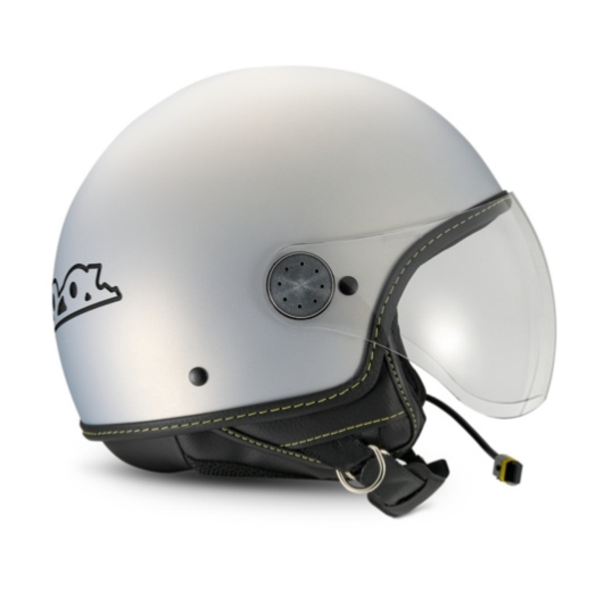 وسپا کلاه کاسکت بلوتوث دار خاکستری روشن - Vespa Helmet Visor Bt Grigio